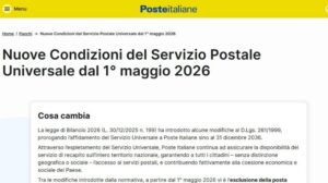 Posta Prioritaria addio dal 1° maggio 2026 cambia tutto transportonline