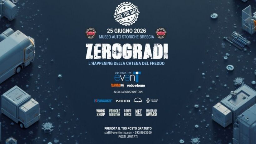 Zerogradi 2026 a Brescia transportonline l’happening della catena del freddo transportonline