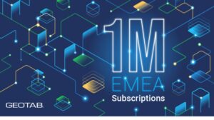 Geotab supera 1 milione di attivazioni EMEA transportonline