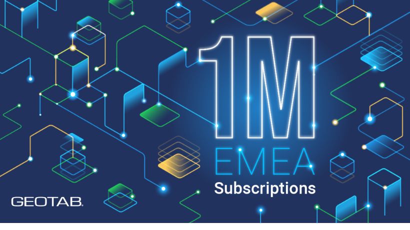 Geotab supera 1 milione di attivazioni EMEA transportonline