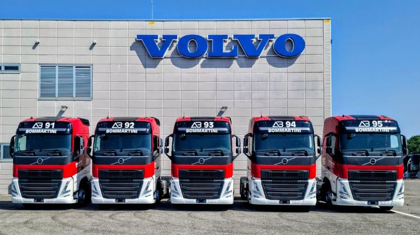 Trasporto merci Bommartini Autotrasporti cresce con Volvo Trucks transportonline