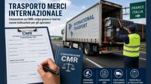 Trasporto merci internazionale la Cassazione chiarisce CMR e riserve transportonline
