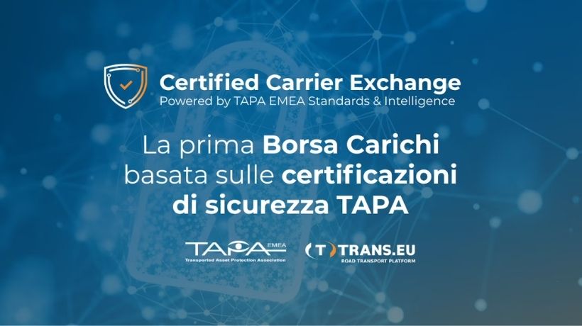 Borsa carichi TAPA nasce la piattaforma per vettori certificati transportonline