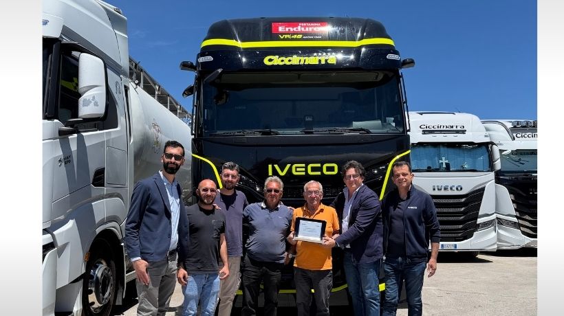 IVECO S-Way VR46 Racing Team, consegnato il primo esemplare transportonline