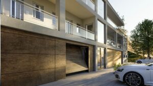Portone basculante per garage collettivi Hörmann presenta ET 500 transportonline