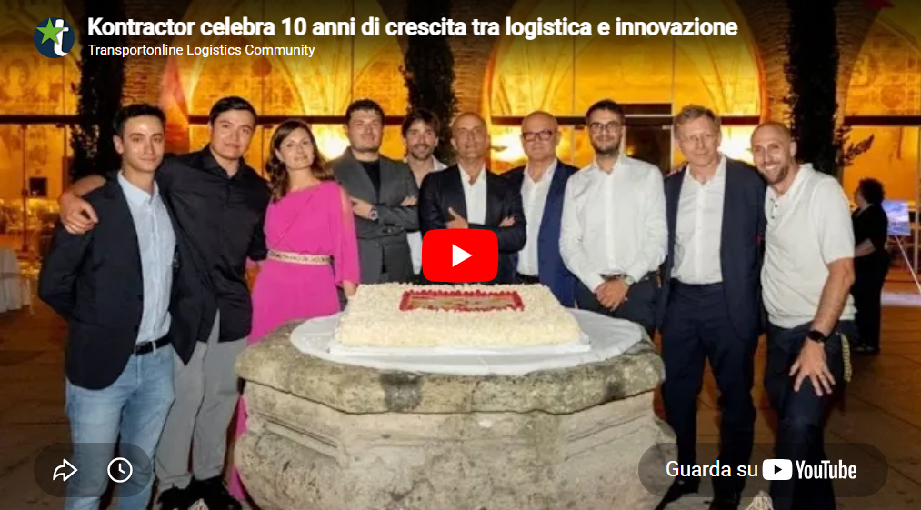 Kontractor celebra 10 anni di crescita tra logistica e innovazione transportonline.