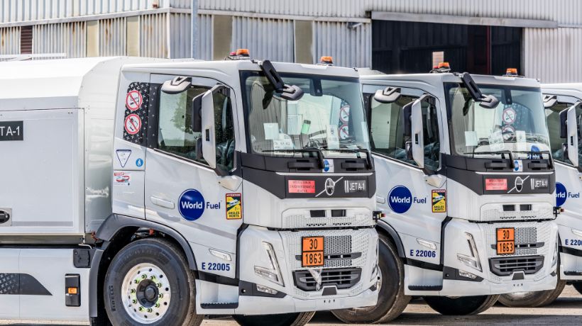 Rifornimento aeroportuale elettrico JM Enterprise sceglie Volvo Trucks transportonline